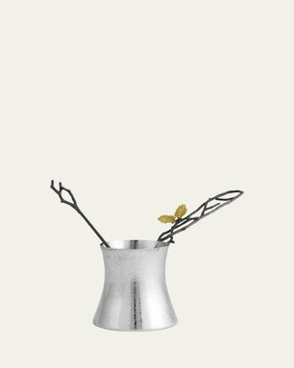 Michael Aram Butterfly Ginkgo Large Coffee Pot with Spoon
