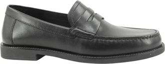 Geox Loafers - Heren - Loafers - Zwart - 44 EU - Leer - Schoenen