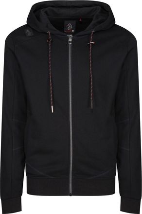 Luke 1977 Heren Louis Hoodie met volledige rits (Zwart)