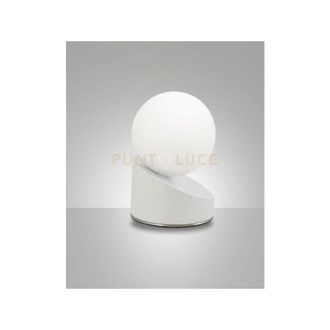 Fabas Luce Fabas Luce - gravity da tavolo bianca a led 3000K - 5W - 470 lm dimmerabile con touch