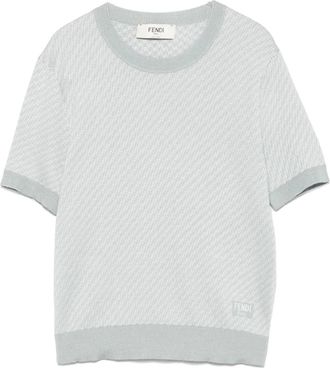 Fendi T-shirt FF - Verde