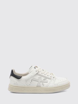 Premiata Sneaker Quinn in pelle di vitello con dettagli crackl&egrave;