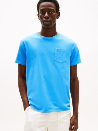 Tommy Hilfiger Mens Everyday Pocket T-Shirt - Blue - XS