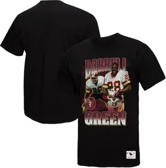 Mitchell & Ness Mens Mitchell & Ness Darrell Green Black Washington Commanders Player Graphic T-Shirt at Nordstrom, Size Xx-Large