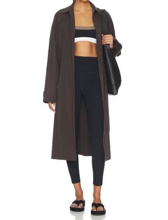 SPLITS59 Layla Airweight High Waist 7/8 Leggings In Black/lentil