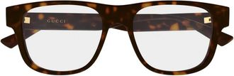Gucci Brillen - Heren - Brillen - Bruin - 55 MM - Accessoires