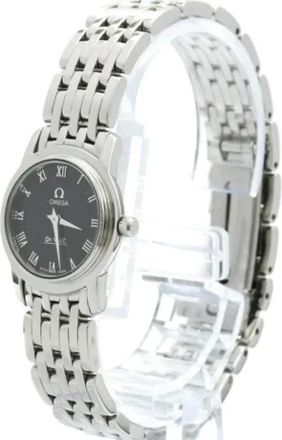 Omega Pre-owned Watches, female, Black, Size: ONE SIZE Pre-owned De Ville Prestige 4570.52 Wristwatch