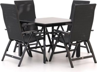 Bellagio la vita attrattiva Bellagio Avio/Sestino 90cm dining tuinset 5-delig verstelbaar