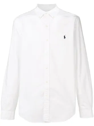 Ralph Lauren White Logo Shirt