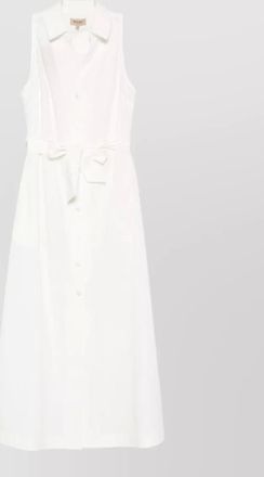 Woolrich cotton dress shirt style belt waist