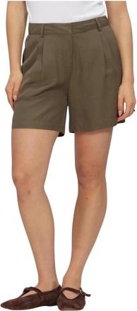 Envii Endara Shorts - Dames - Korte Broeken - Groen - XS - Korte Broeken