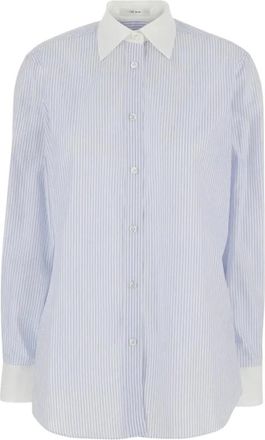 The Row Shirts - Dames - Overhemden - Blauw - XS - Overhemden
