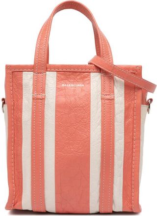 Balenciaga Pre-owned Balenciaga XS Lambskin Bazar Shopper Satchel Ladies 452458A.5680A.BA.568024