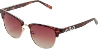 Fila Mens SF9482 53 530TOR Sunglasses - Brown - One Size