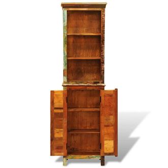 Berkfield Home Vintage Style Reclaimed Solid Wood Bookshelf in Brown