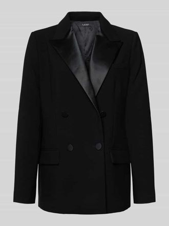Lauren Ralph Lauren Blazer mit Reverskragen und Pattentaschen Modell RILISSA in Black, Gr&ouml;&szlig;e 46