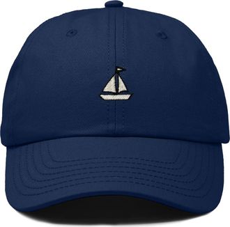 Dalix Sail Dad Cap in Navy Blue at Nordstrom