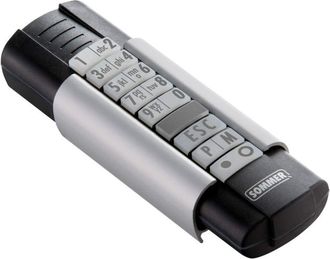 Sommer Digicode - Tastiera Radio Telecody+ Sommer - S10212-00001 - 12 Canali - Nera - 868,8 Mhz
