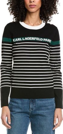 Karl Lagerfeld Karl Lagerfeld Striped Klp Sweater