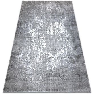RugsX Rugsx - Alfombra Moderno Acr&iacute;lica Valencia 9993 Marfil / Gris Grey 80x150 Cm