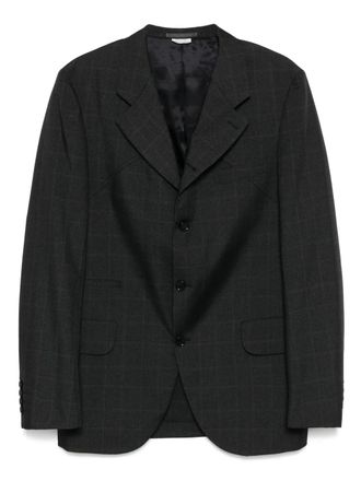Comme Des Gar&ccedil;ons single-breasted blazer - men - Polyester - M - Black