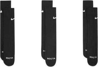 Nike x NOCTA Drake Crew Pack of 3 Socks Black DD9240-011