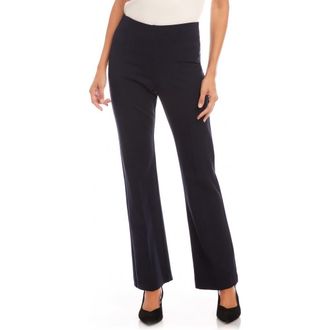 G.H. Bass & Co. Stretch Twill Bootcut Pants in Navy at Nordstrom, Size X-Large P