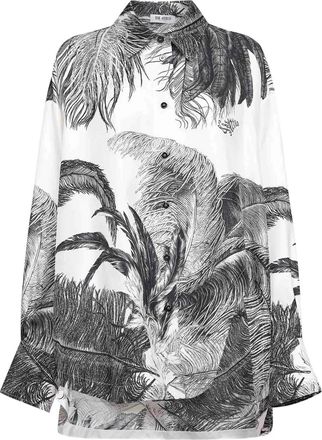 The Attico Diana blouse - Wit