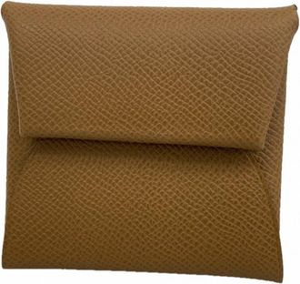 Herm&egrave;s Alezan Mint Green Epsom Leather Coin Purse/Coin Case (Pre-Owned)