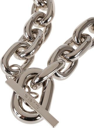 Paco Rabanne Xl Link Necklace With Interwoven Design