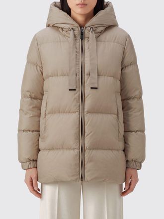 Max Mara Piumino corto in nylon tecnico trapuntato con cappuccio