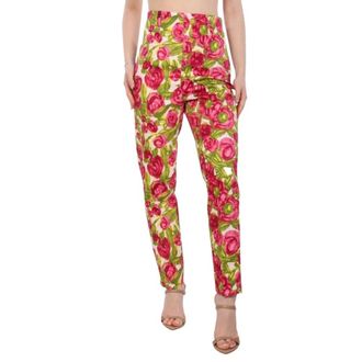 Max Mara Broeken, Dames, Veelkleurig, S, Max Mara Weekend - Broeken > Chinos