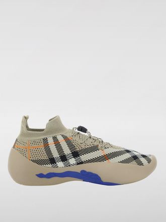 Burberry Sneakers Neptune Burberry in maglia stretch con Vintage Check jacquard