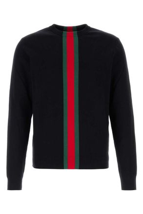 Gucci Black Crew Neck Sweater