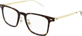 Montblanc Glasses, male, Brown, 51 MM, Mb0395On 003 Optical Frame