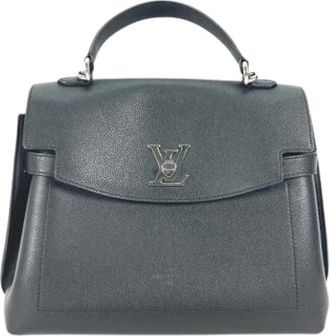 Louis Vuitton Tweedehands leren Louis Vuitton tassen - Dames - Vintage Handtas - Zwart - ONE Size - Leer - Vintage