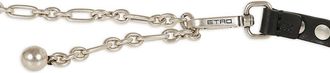 Etro Womens Belt Black Calf Leather