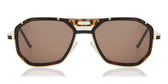 Cazal 659/3 624 Mens Sunglasses Brown Size 59