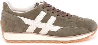 Hogan 86er Sneakers - Heren - Sneakers - Groen - 40 1/2 EU - Leer - Schoenen