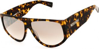 Missoni MIS 0165/S 0P65 NQ Brown Yellow Havana/Brown Silver Mirror