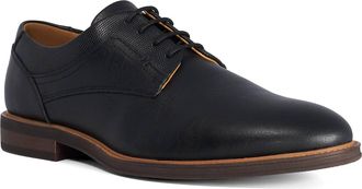 Dune London Mens SOLLUS Leather Lace-Up Gibsons Size UK 10 Lace Up Shoes Black