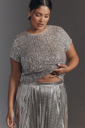 Maeve Sequin Tee