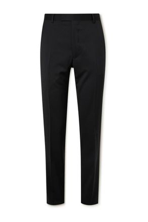 Mr P. Slim-Fit Wool Tuxedo Trousers