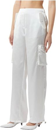Silvian Heach Donna, Pantaloni, Bianco, 2Xs, new