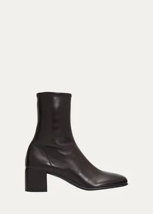 Prada 55mm Nappa Leather Ankle Boots