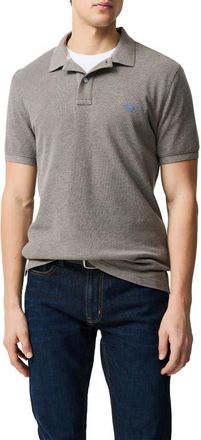 Rodd & Gunn Gunn Piqu&eacute; Sports Fit Cotton Polo in Mocha at Nordstrom, Size Xxx-Large