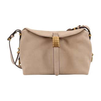 Pinko Pinko Tassen.. Beige - Dames - Schoudertassen - Beige - ONE Size - Leer - Tassen
