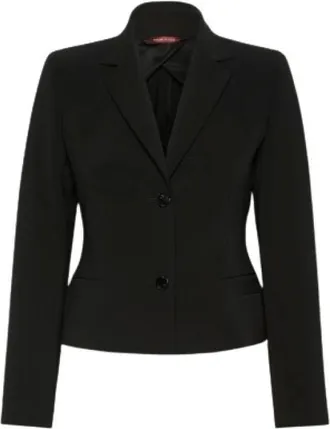 Max Mara Jassen, Dames, Zwart, XS, Blazers