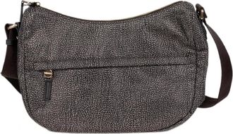 Borbonese Luna Middle - - Bags - Donna - Nero - ONE SIZE