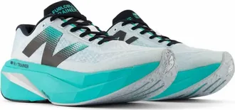 New Balance Womens Fuelcell Supercomp Trainer V3 Shoe In White/cyber Jade